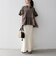 〈防しわ/接触冷感/洗濯機可能〉ファンクション ティアード シャツ ブラウス