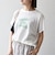 SHIPS any:〈洗濯機可能〉シアー 裏毛 ロゴ TEE