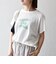 SHIPS any:〈洗濯機可能〉シアー 裏毛 ロゴ TEE