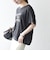 SHIPS any:〈洗濯機可能〉シアー 裏毛 ロゴ TEE