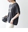 SHIPS any:〈洗濯機可能〉シアー 裏毛 ロゴ TEE