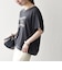 SHIPS any:〈洗濯機可能〉シアー 裏毛 ロゴ TEE