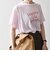 SHIPS any:〈洗濯機可能〉シアー 裏毛 ロゴ TEE