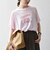 SHIPS any:〈洗濯機可能〉シアー 裏毛 ロゴ TEE