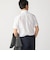 SHIPS:〈接触冷感〉ICE COTTON ワッフル ボタンダウン 半袖 シャツ