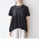 〈洗濯機可能〉ジャージー ダブルヘム ペプラム TEE