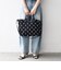 《一部追加予約》〈撥水加工〉A4 ドット 2WAY トートバッグ