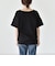 quaranciel:〈接触冷感/汗染み防止加工/洗濯機可能〉Vネック タック ハーフスリーブ TEE