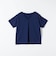 quaranciel:〈接触冷感/汗染み防止加工/洗濯機可能〉Vネック タック ハーフスリーブ TEE