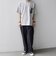 SHIPS any:〈接触冷感/吸水速乾/UVカット/遮熱〉Raylock ダブルフェイス ポケット Tシャツ