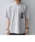 SHIPS any:〈接触冷感/吸水速乾/UVカット/遮熱〉Raylock ダブルフェイス ポケット Tシャツ
