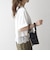 〈洗濯機可能〉ジップ レース ヘム ハーフスリーブ TEE