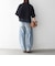 〈洗濯機可能〉ジップ レース ヘム ハーフスリーブ TEE