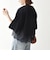 〈洗濯機可能〉ジップ レース ヘム ハーフスリーブ TEE