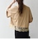 〈洗濯機可能〉ジップ レース ヘム ハーフスリーブ TEE