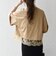 〈洗濯機可能〉ジップ レース ヘム ハーフスリーブ TEE