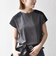 〈洗濯機可能〉ジャージー フレンチスリーブ レース TEE