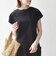 〈洗濯機可能〉ジャージー フレンチスリーブ レース TEE