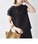 〈洗濯機可能〉ジャージー フレンチスリーブ レース TEE