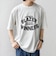 【SHIPS any別注】ONEITA:〈洗濯機可能〉ピグメント ダイ リラックス ロゴ プリント Tシャツ◇