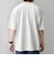 【SHIPS any別注】ONEITA:〈洗濯機可能〉ピグメント ダイ リラックス ロゴ プリント Tシャツ◇