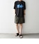 【SHIPS any別注】ONEITA:〈洗濯機可能〉ピグメント ダイ リラックス ロゴ プリント Tシャツ◇