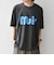 【SHIPS any別注】ONEITA:〈洗濯機可能〉ピグメント ダイ リラックス ロゴ プリント Tシャツ◇
