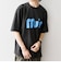 【SHIPS any別注】ONEITA:〈洗濯機可能〉ピグメント ダイ リラックス ロゴ プリント Tシャツ◇