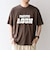 【SHIPS any別注】ONEITA:〈洗濯機可能〉ピグメント ダイ リラックス ロゴ プリント Tシャツ◇