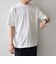SHIPS any:〈接触冷感/UVカット〉ソフト スムース リラックス ポケット Tシャツ◇