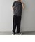 SHIPS any:〈接触冷感/UVカット〉ソフト スムース リラックス ポケット Tシャツ◇