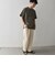 SHIPS any:〈接触冷感/UVカット〉VEILICE リラックス クルーネック ポケット Tシャツ(セットアップ対応)◇