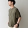 SHIPS any:〈接触冷感/UVカット〉VEILICE リラックス クルーネック ポケット Tシャツ(セットアップ対応)◇