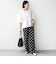 【WEB限定】〈接触冷感/UVカット/汗染み防止加工〉FUNCTION 袖 レース プルオーバー