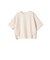 〈接触冷感/吸水速乾/防シワ/手洗い可能〉ツイル TEE ブラウス