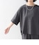 〈接触冷感/吸水速乾/防シワ/手洗い可能〉ツイル TEE ブラウス