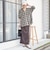 〈手洗い可能〉シアー チェック オーバー サイズ シャツ