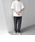 【WEB限定】〈撥水加工〉リラックス ナイロンポケット クルーネック Tシャツ◇
