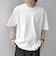 【WEB限定】〈撥水加工〉リラックス ナイロンポケット クルーネック Tシャツ◇
