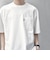 【WEB限定】〈撥水加工〉リラックス ナイロンポケット クルーネック Tシャツ◇