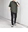【WEB限定】〈撥水加工〉リラックス ナイロンポケット クルーネック Tシャツ◇