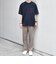 【WEB限定】〈撥水加工〉リラックス ナイロンポケット クルーネック Tシャツ◇