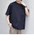 【WEB限定】〈撥水加工〉リラックス ナイロンポケット クルーネック Tシャツ◇