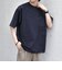 【WEB限定】〈撥水加工〉リラックス ナイロンポケット クルーネック Tシャツ◇