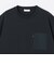 【WEB限定】〈撥水加工〉リラックス ナイロンポケット クルーネック Tシャツ◇