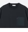 【WEB限定】〈撥水加工〉リラックス ナイロンポケット クルーネック Tシャツ◇