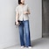 SHIPS Colors:〈手洗い可能〉フェザー クルーネック 2WAY ニット◇