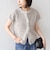 SHIPS Colors:〈手洗い可能〉フェザー クルーネック 2WAY ニット◇