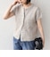 SHIPS Colors:〈手洗い可能〉フェザー クルーネック 2WAY ニット◇