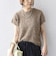 SHIPS Colors:〈手洗い可能〉フェザー クルーネック 2WAY ニット◇
